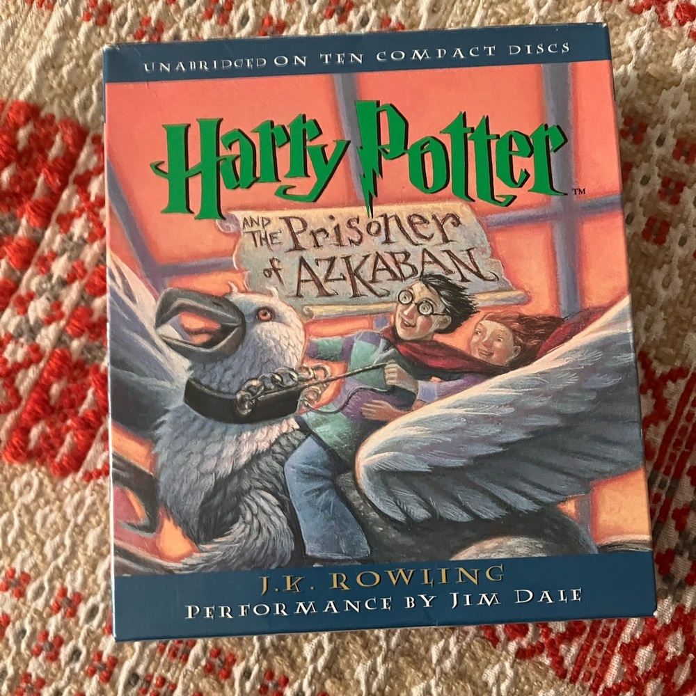 Harry Potter and the prisoner of azkaban audio book cds